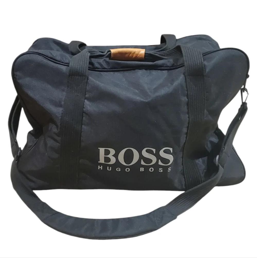 Huge HUGO BOSS Duffel Travel Weekender Bag